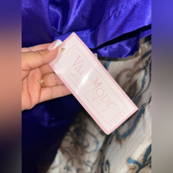 Val Mode Women's Small Nightshirt Vintage Lingerie Sexy - Picture 5 of 8